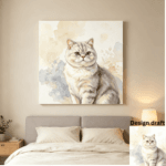 Home custom‑cream‑aesthetic‑soft‑watercolor‑cat‑portrait‑wall‑art‑unframed.jpg19