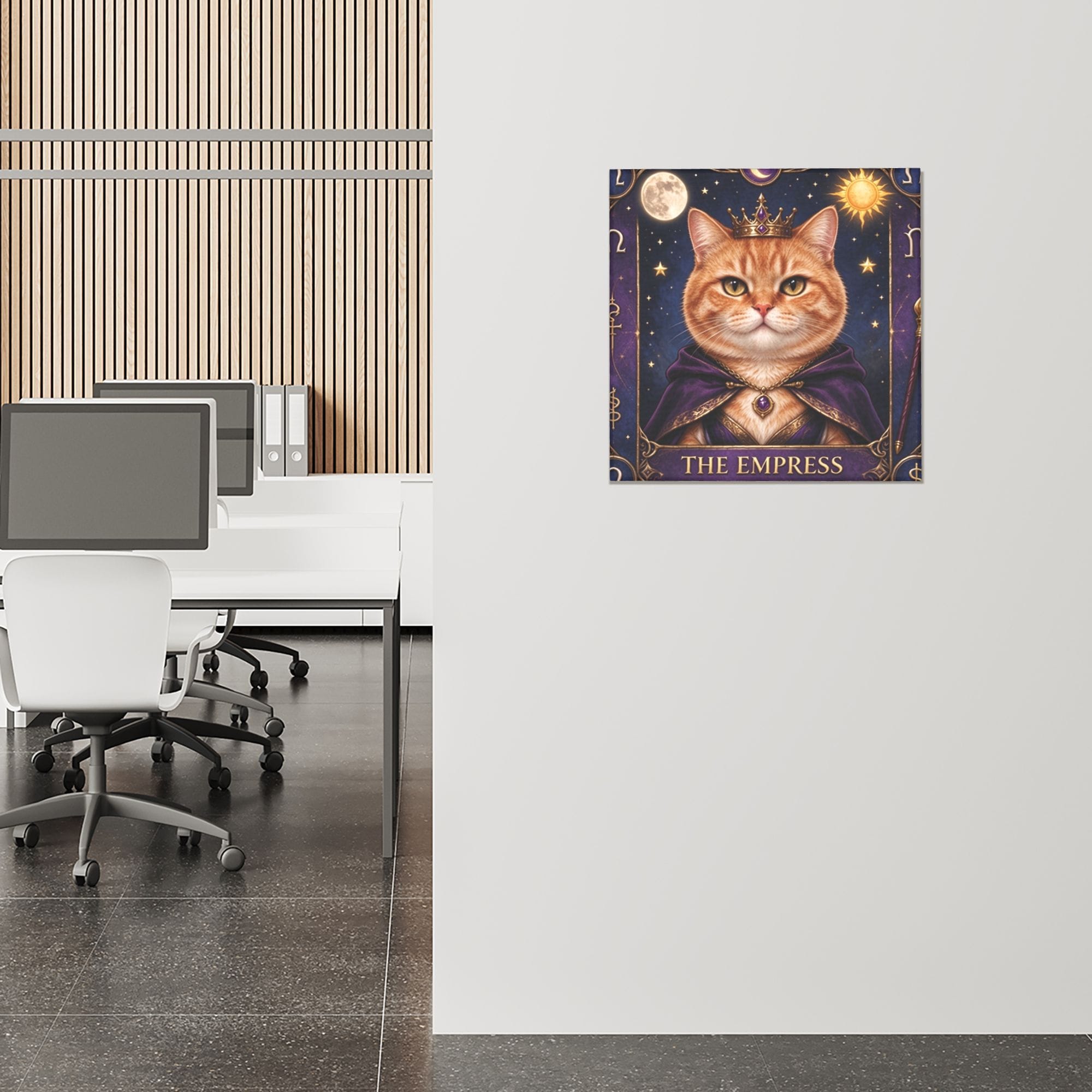 custom tarot pet portrait canvas art the empress cat dog wall decor.jpg 8 custom tarot pet portrait canvas art the empress cat dog wall decor.jpg 8