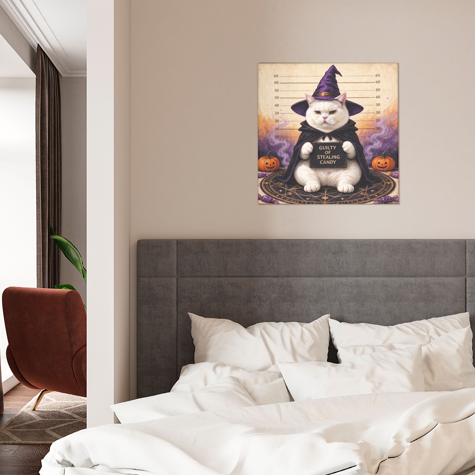 halloween mugshot custom pet portrait witch canvas art.jpg 7 halloween mugshot custom pet portrait witch canvas art.jpg 7