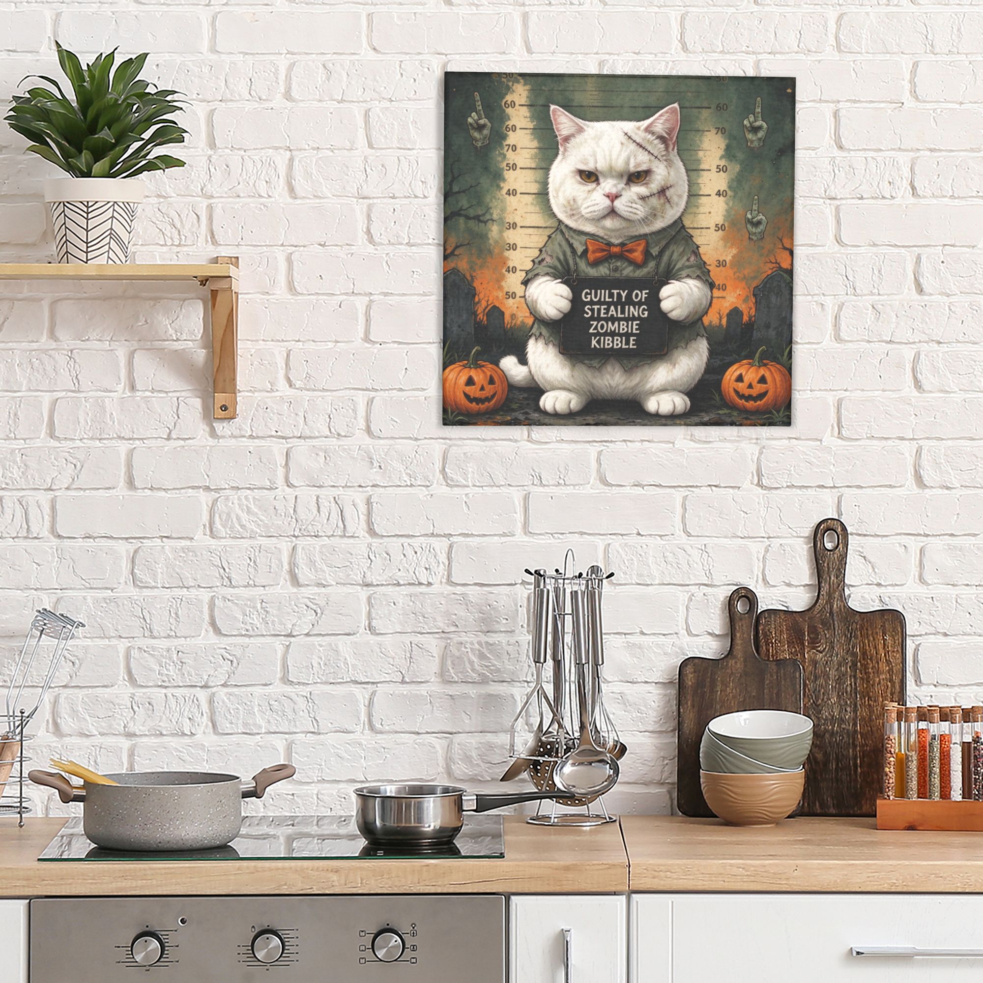 halloween mugshot custom pet portrait zombie canvas art.jpg 5 halloween mugshot custom pet portrait zombie canvas art.jpg 5